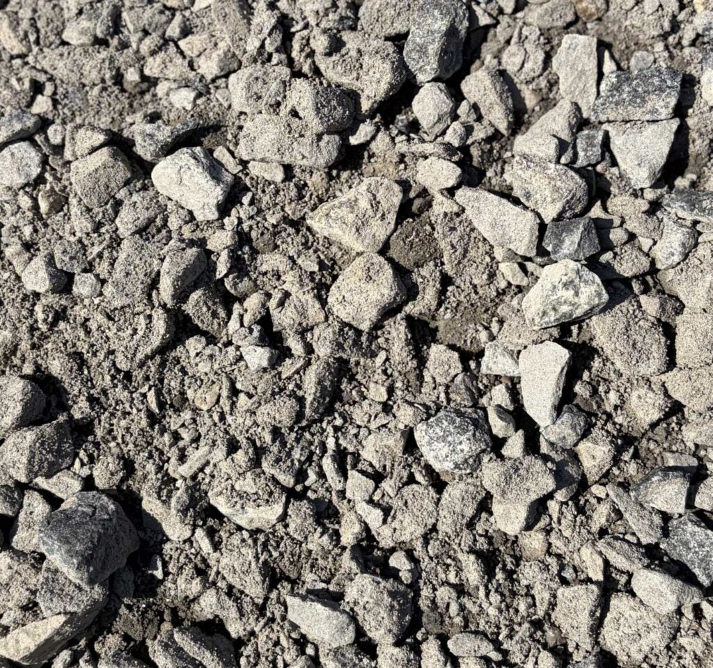 Pierre concassée 0-3/4" en vrac